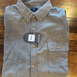Brand new long sleeve button down shirt